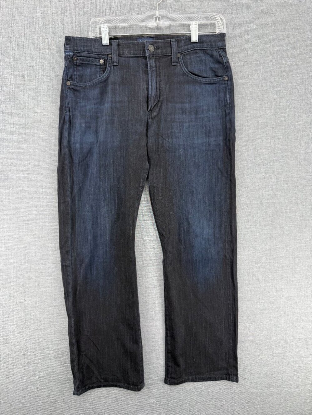 Citizens Of Humanity Sid Jeans Mens 31x27 Blue Straight Denim Pants - Picture 3 of 9
